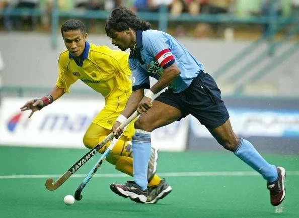 dhanraj on field